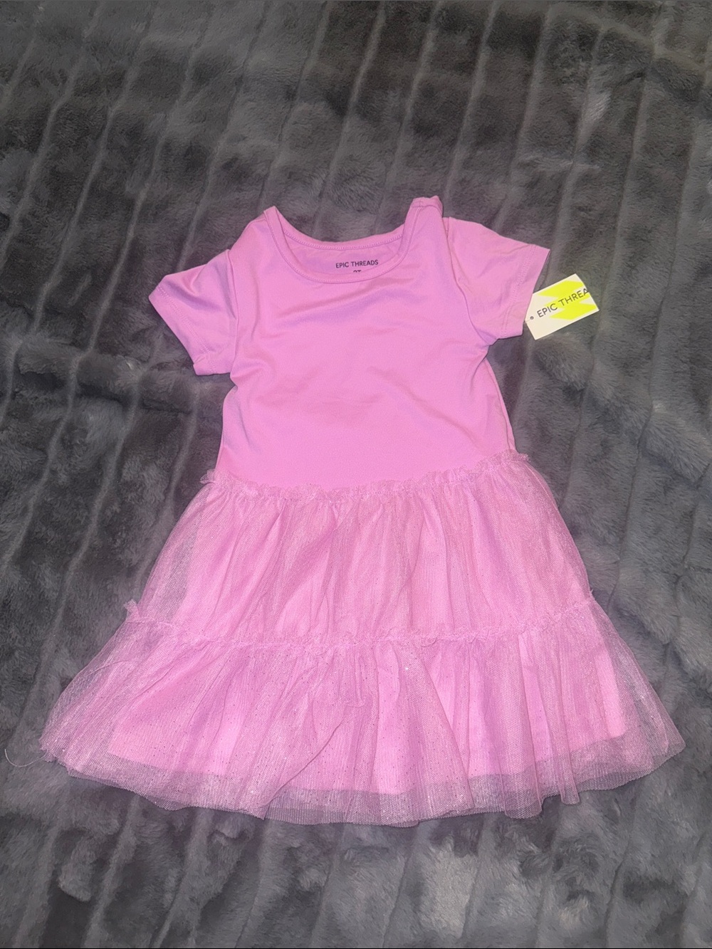Epic Threads light purple Tulle Tiered One-Piece Dress